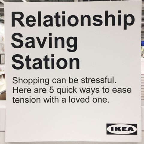 "Relationship Saving Station": Beziehungsstress beim Möbelkauf - so soll bei Ikea die Liebe gerettet werden
