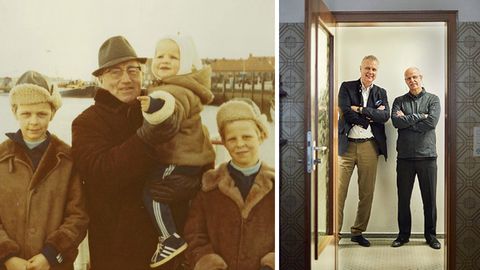 Damals und heute: Die Enkel Adi Dasslers möchten in der Branche mitmischen - und an das Erbe ihres Großvaters erinnern