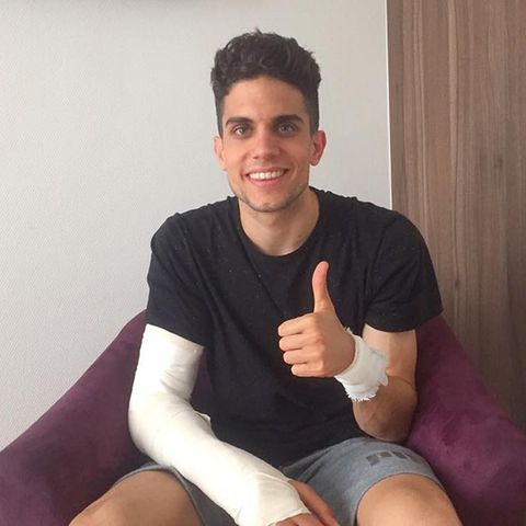 Immerhin: Marc Bartra kann wieder lachen