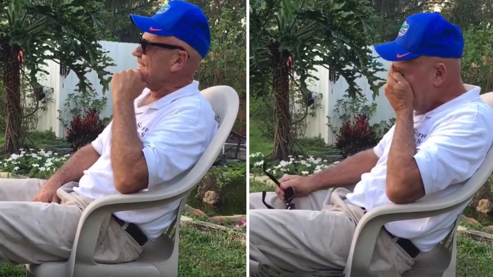 Herzzerreißende Reaktion: Dieser Mann sieht nach 66 Jahren zum ersten Mal Farben Herzzerreißende Reaktion: Dieser Mann sieht nach 66 Jahren zum ersten Mal Farben