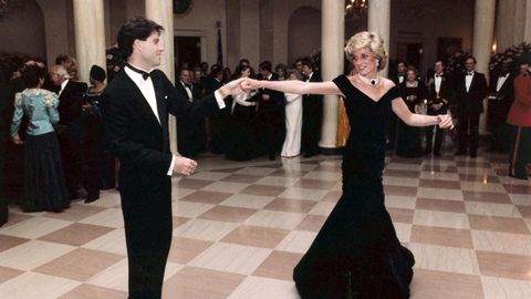 Prinzessin Diana mit John Travolta