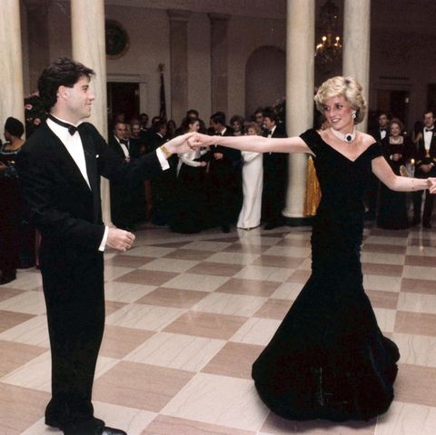 Prinzessin Diana mit John Travolta