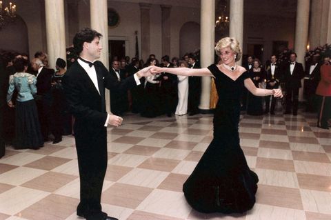 Prinzessin Diana mit John Travolta