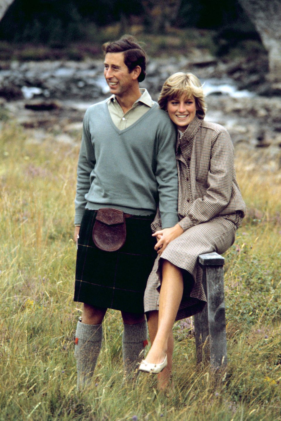 Diana und Prinz Charles 1981