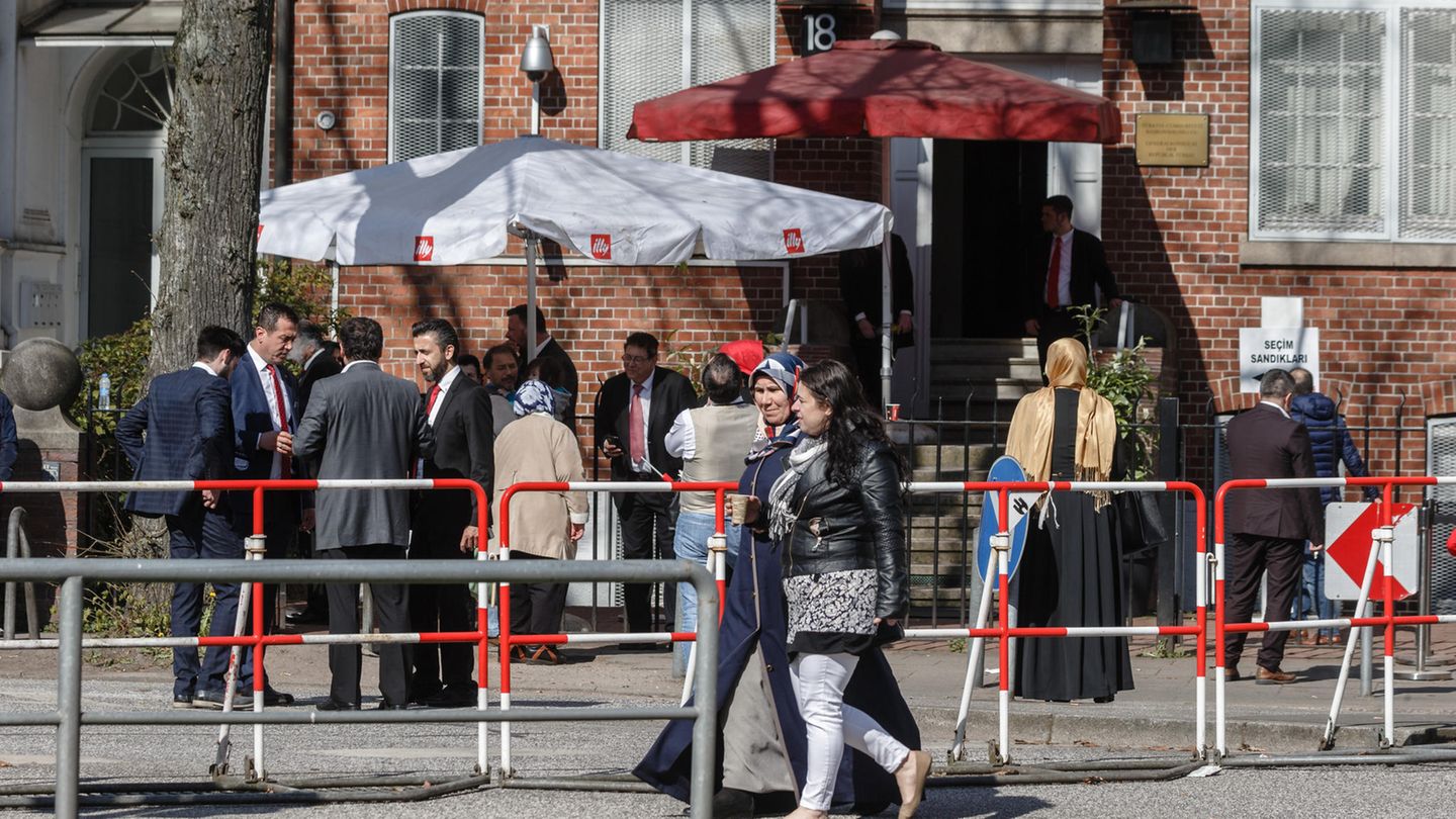 Türkei Referendum in Hamburg