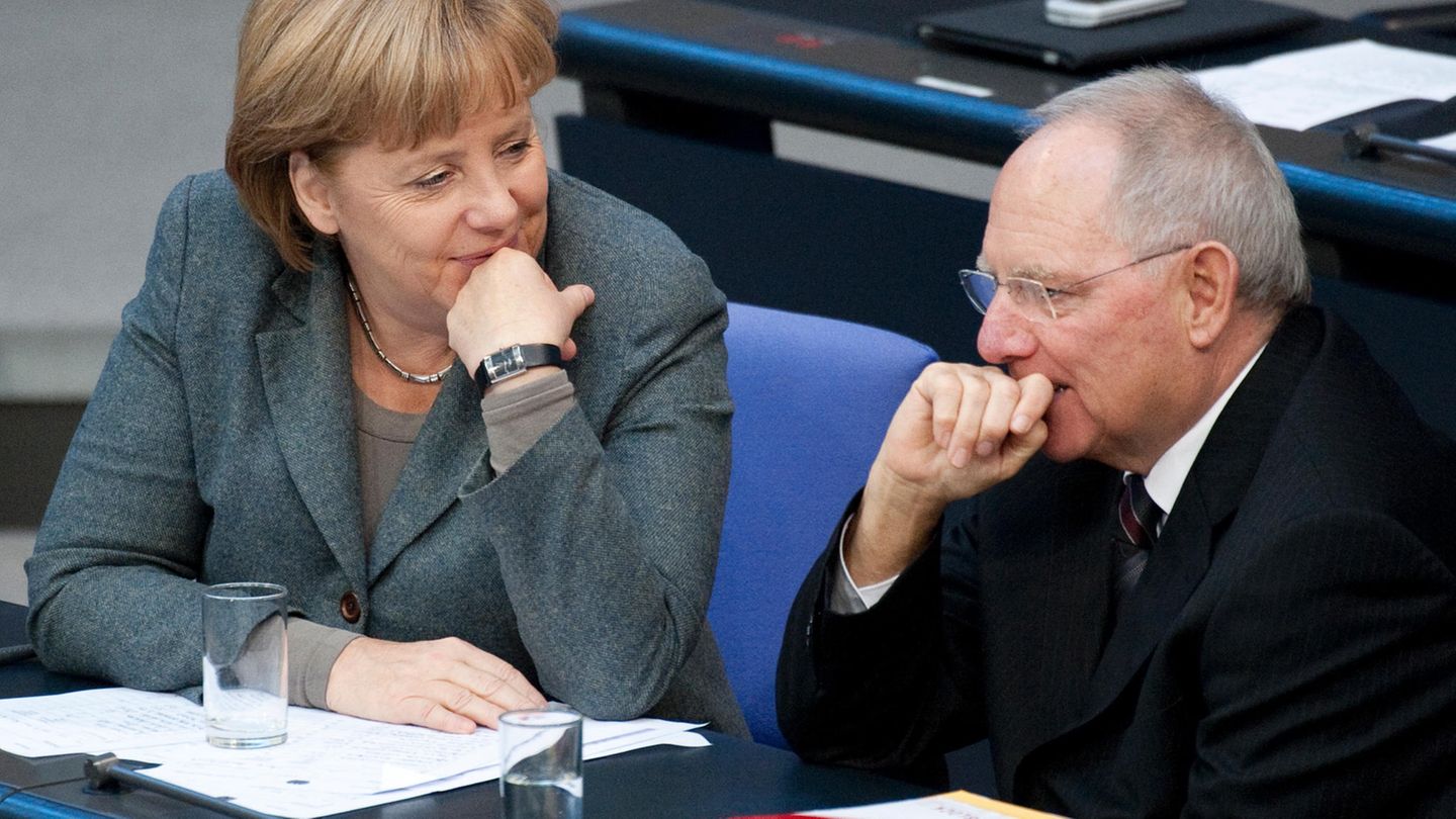 Angela Merkel und Wolfgang Schäuble