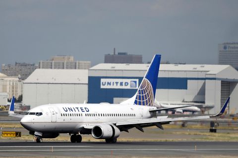 Boeing 737 von United Airlines