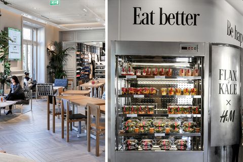 Café in Flagshipstore: Hier schenkt H&M auch Kaffee aus