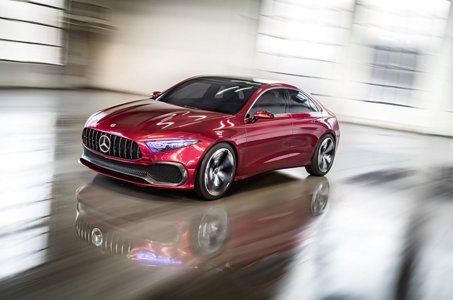 Mercedes Concept A Sedan - gibt Ausblick auf die kommenden Modelle der Frontantriebsplattform