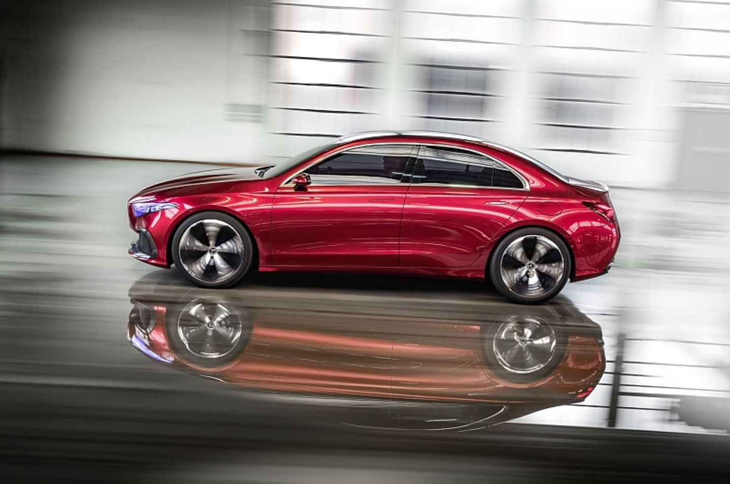 Mercedes Concept A Sedan - die 20-Zöller sollten auch bei den Serienversionen drin sein
