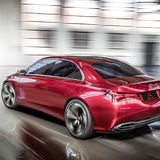 Mercedes Concept A Sedan - das Heck zeigt Anlehnungen an den aktuellen CLA