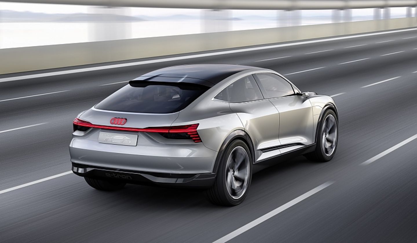 Das Audi e-tron Sportback Concept ist sehr nahe am Serienmodell