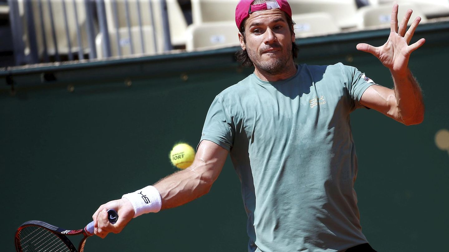 Tennisspieler Tommy Haas beim Turnier in Monte Carlo