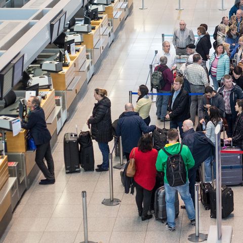 Check-in-Schalter