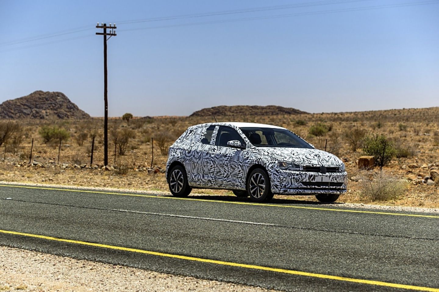 VW Polo VI Prototyp - der Polo macht Druck auf den Golf