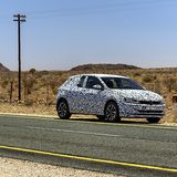 VW Polo VI Prototyp - der Polo macht Druck auf den Golf
