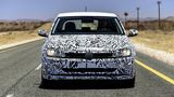 VW Polo VI Prototyp - serienmäßig gibt es nur Halogenlicht