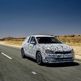 VW Polo VI Prototyp - die meisten Motoren sind Dreizylinder