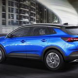 Mit 4,48 Meter Länge überragt der Grandland X sowohl Mokka als auch Crossland X um 20 Zentimeter. 