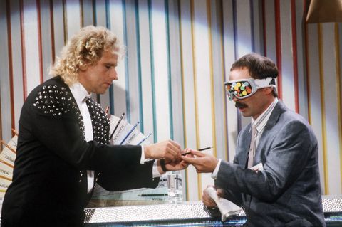 Wetten, dass - Bernd Fritz - Stift-Wette - Thomas Gottschalk