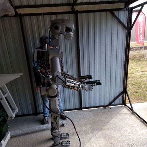 Der russische Roboter Fedor