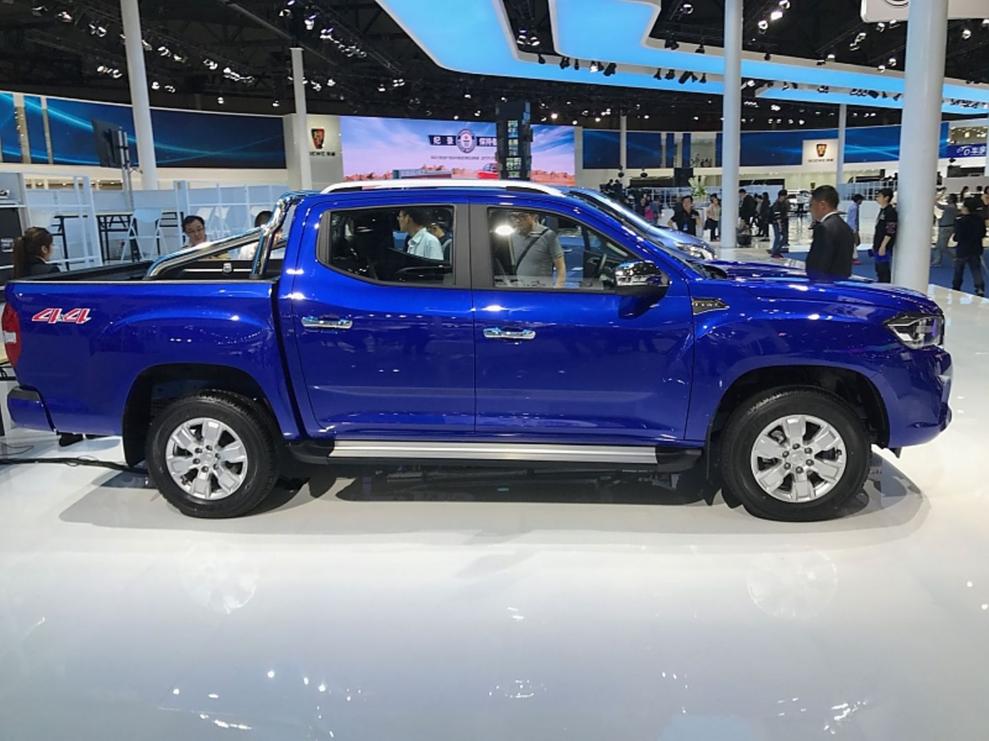 Seltener Gast auf der Shanghai Autos Show der Pickup Maxus T60