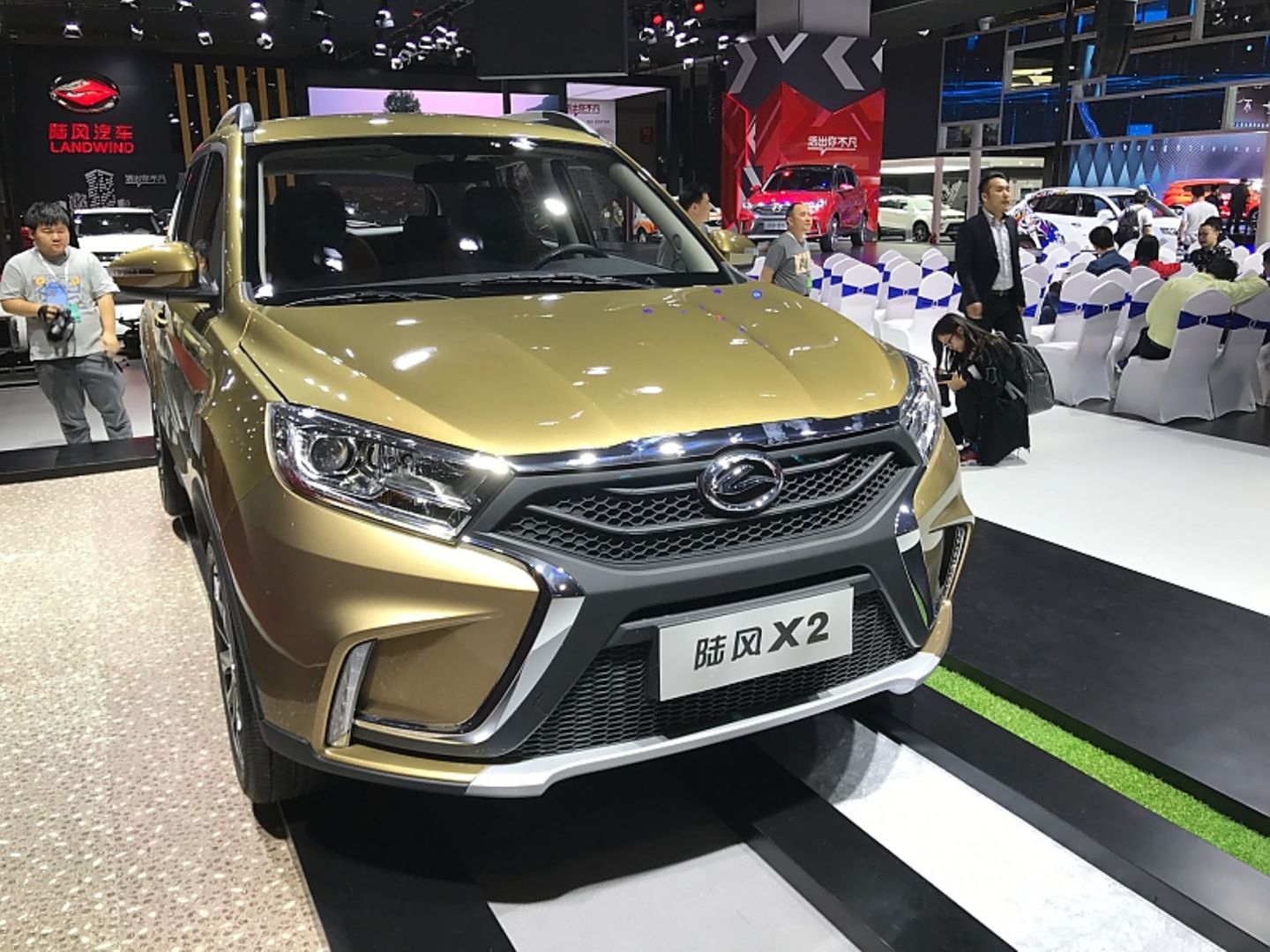 Der Landwind X2 hat vergleichsweise kompakte Abmessungen