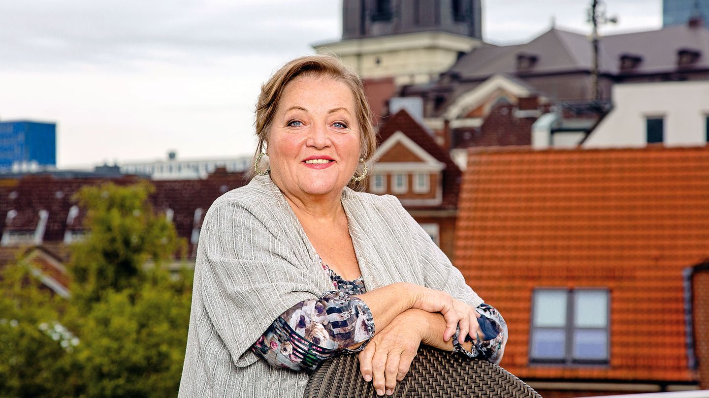 Die Schauspielerin Marianne Sägebrecht spielte auch in Hollywood