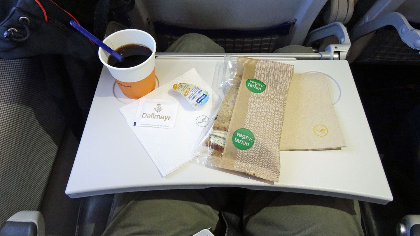 Flugzeugessen