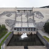 Kärcher an der Talsperre