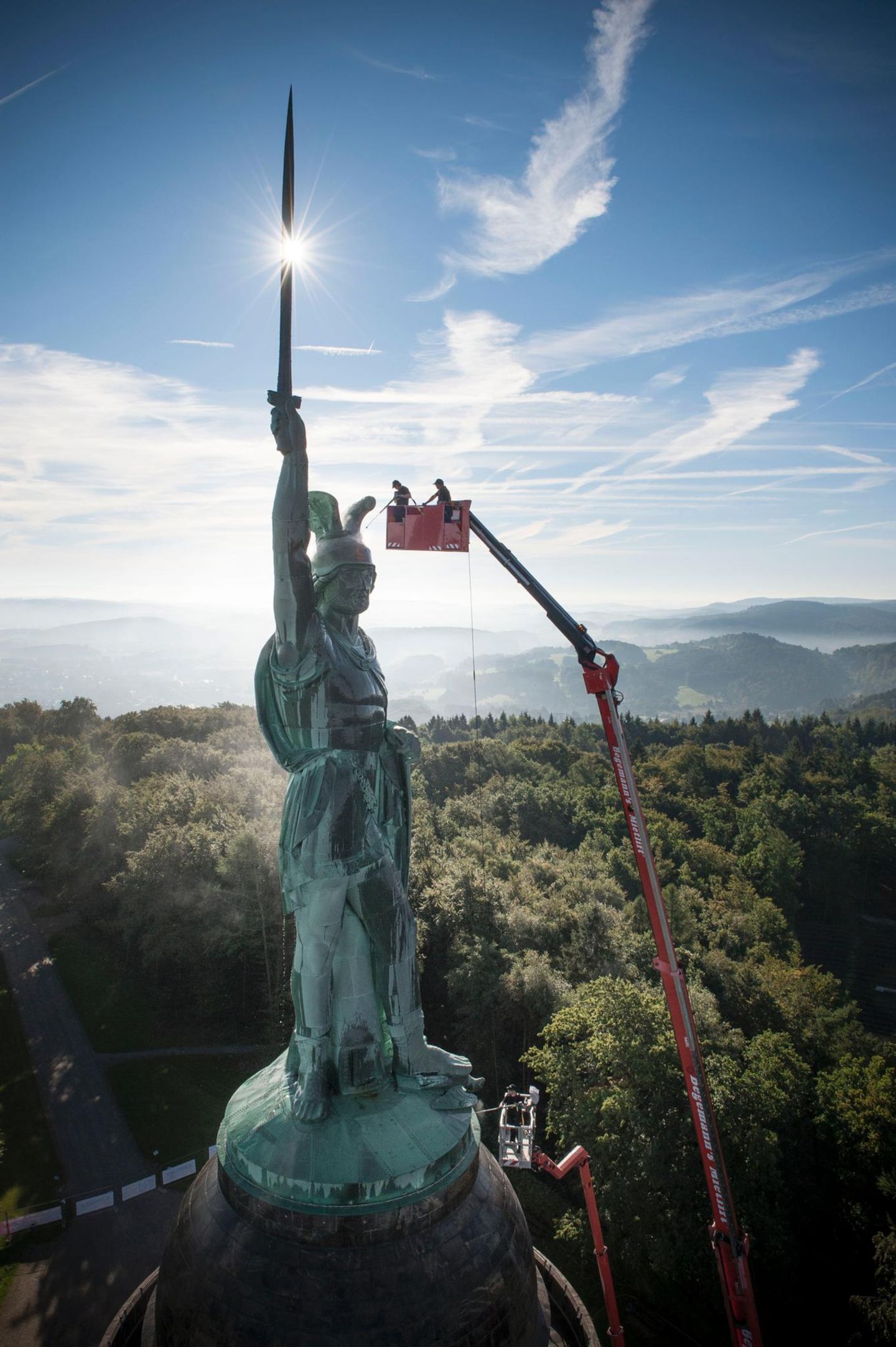 Hermannsdenkmal in der Nähe von Detmold