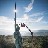 Hermannsdenkmal in der Nähe von Detmold
