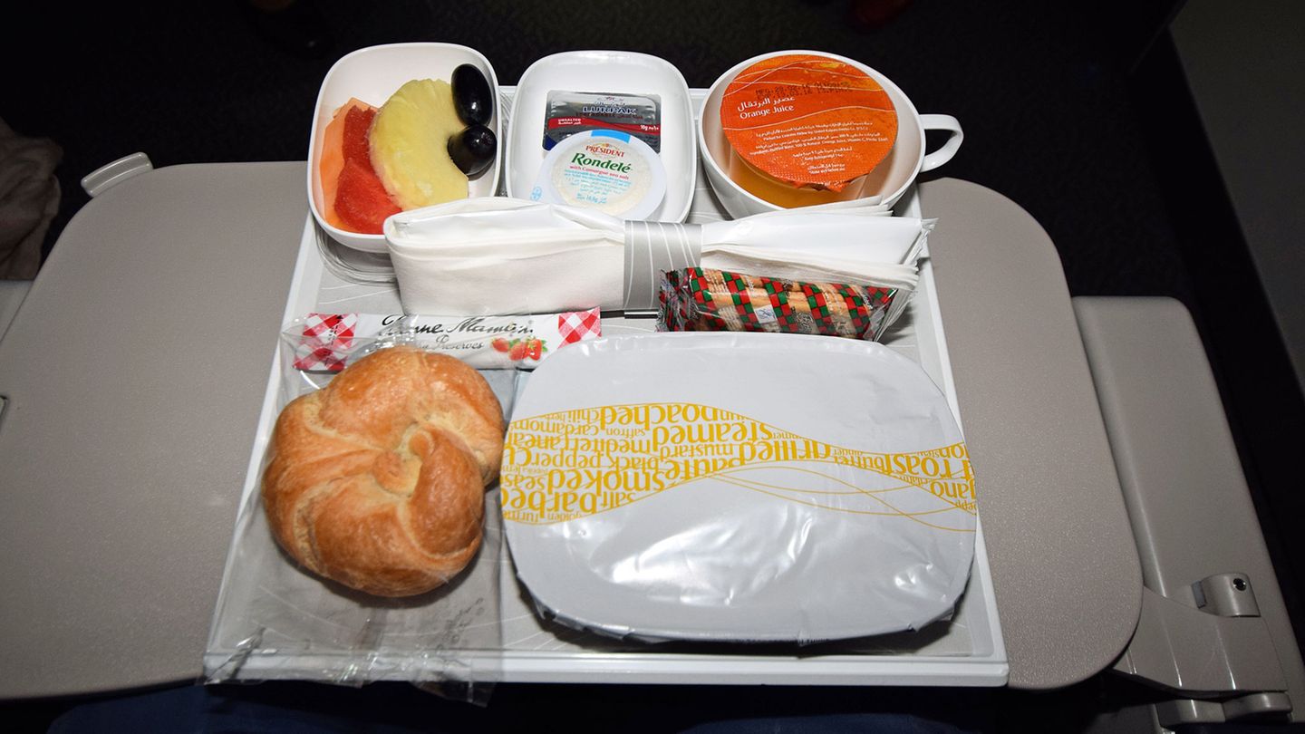 Flugzeugessen