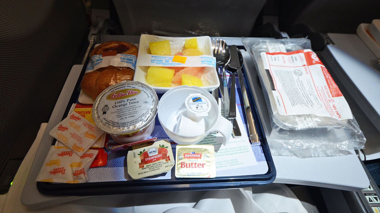 Flugzeugessen