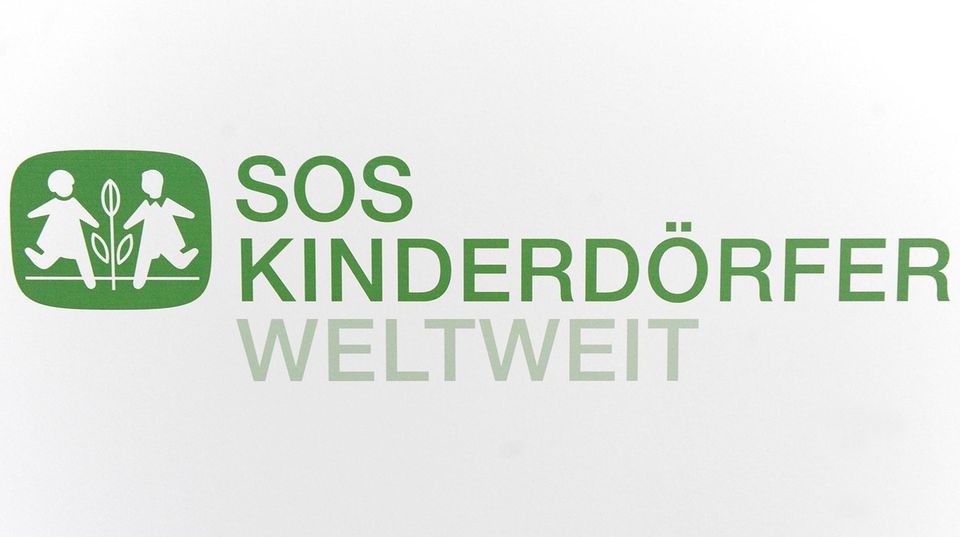 Das Logo der Organisation "SOS-Kinderdörfer weltweit", die sich unter anderem in Syrien engagiert