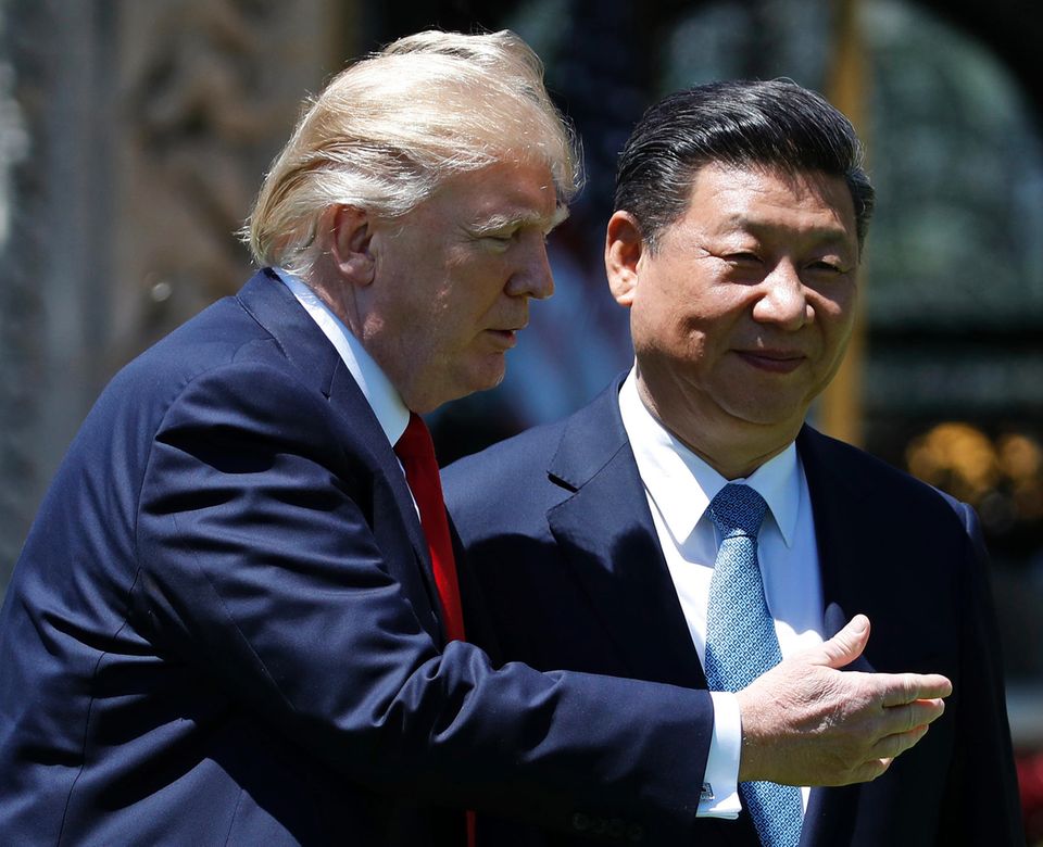 Donald Trump und Xi Jinping Donald Trump und Xi Jinping