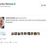 Wie Gordon Ramsay dieses Frühstück findet? Einfach nur "traurig".