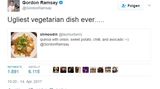 Gordon Ramsay hat sein Urteil gefällt: "Das hässlichste vegetarische Gericht, das es jemals gab ..."