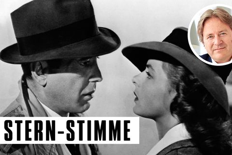 Humphrey Bogart und Ingrid Bergman in Casablanca
