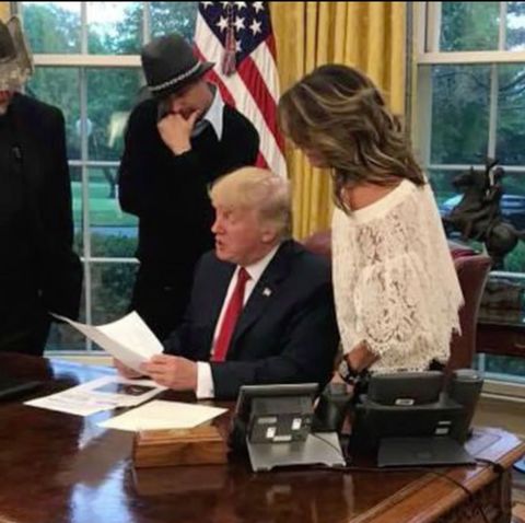 Trump Palin Kid Rock