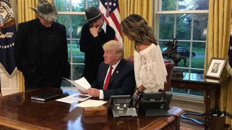 Trump Palin Kid Rock