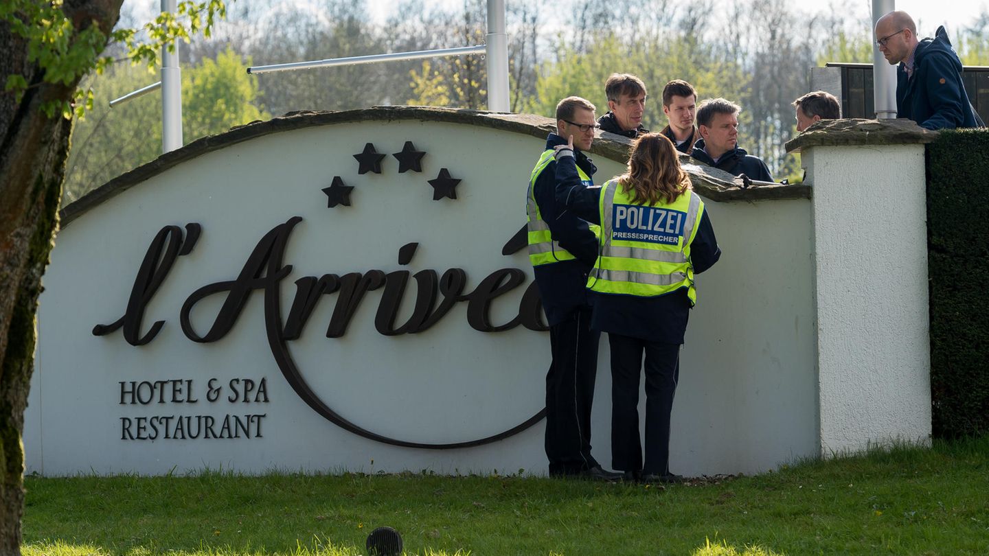 Der mutmaßliche Täter hatte sich im Mannschaftshotel eingemietet.