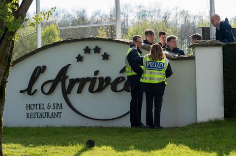 Der mutmaßliche Täter hatte sich im Mannschaftshotel eingemietet.