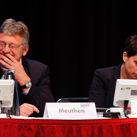 Jörg Meuthen und Frauke Petry