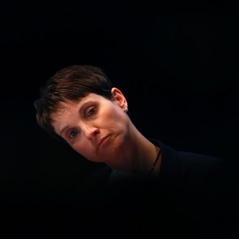 Frauke Petry beim AfD-Parteitag in Köln