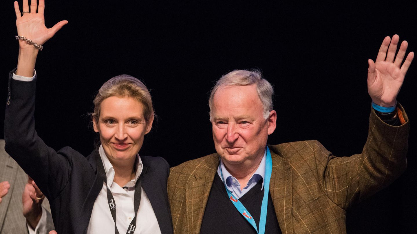 AfD-Tandem: Alexander Gauland und Alice Weidel