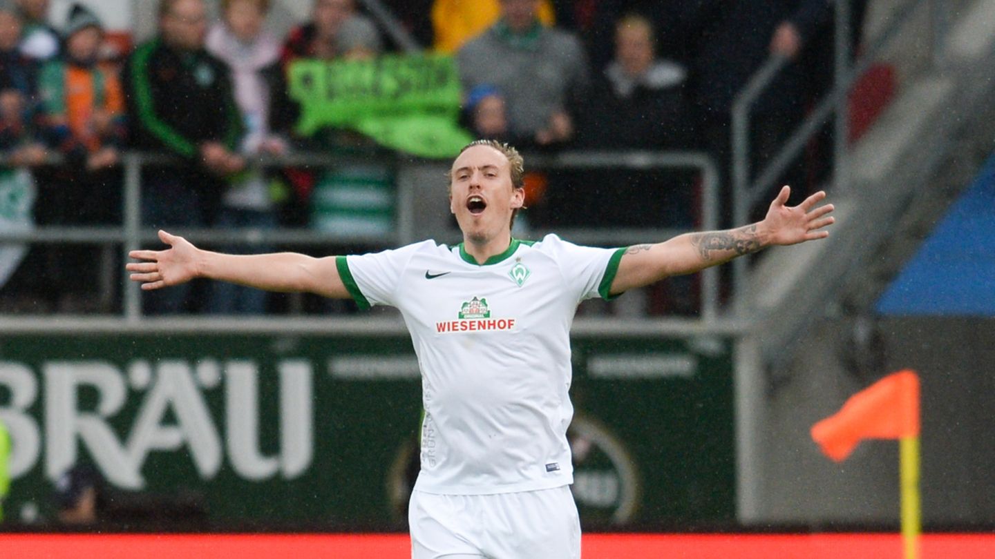 Bundesliga: Max Kruse jubelt