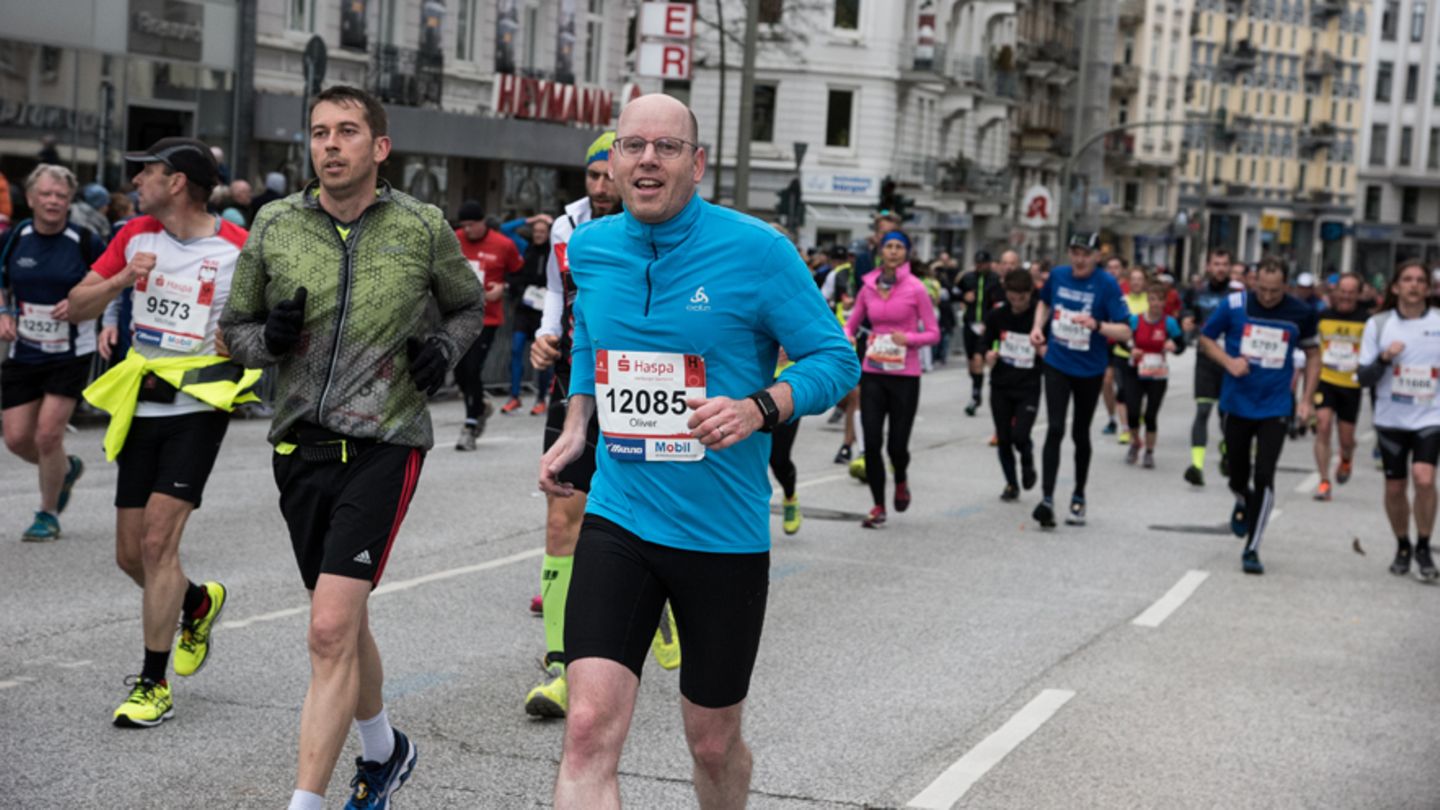 Oliver Creutz beim Marathon