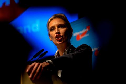 Alice Weidel, Spitzenkandidatin der AfD für die Bundestagswahl