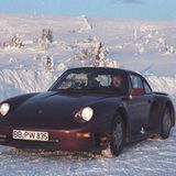 Erprobung Porsche 1984 in Schweden